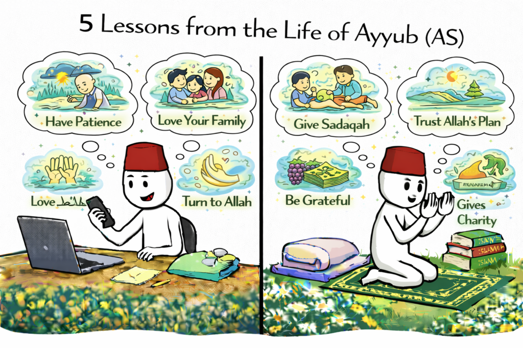 5 Lessons from the Life of Ayyub (AS) - Ambassador of Islam